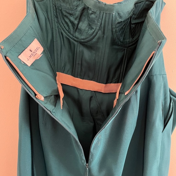 Elegant Teal Dress - Picture 3 of 5